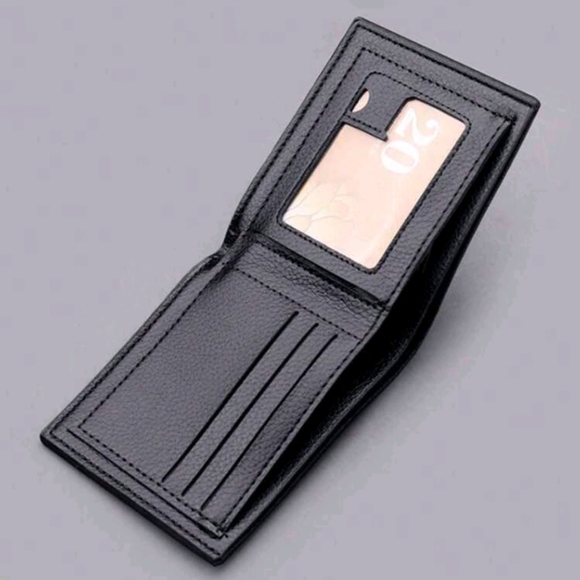 NEW! Men's wallet black color - Picture 2 of 3